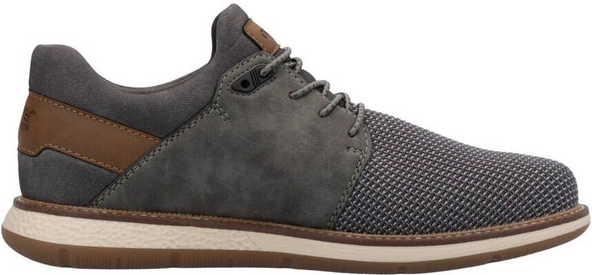 Rieker Slip-on sneakers slippers lage schoen vrijetijdssneaker met zachte schacht