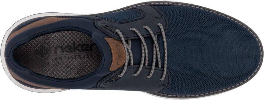 Rieker Slip-on sneakers slippers lage schoen vrijetijdssneaker met zachte schacht