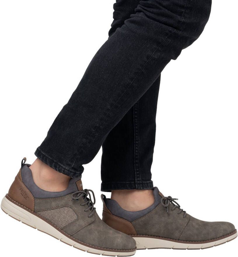Rieker Slip-on sneakers Slippers vrijetijdsschoen lage schoen met modieuze zool
