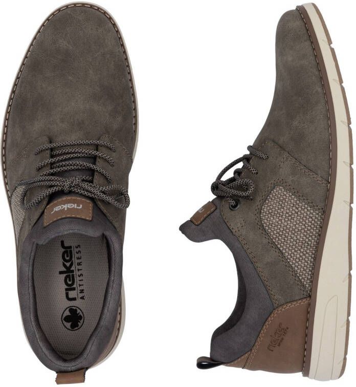 Rieker Slip-on sneakers Slippers vrijetijdsschoen lage schoen met modieuze zool
