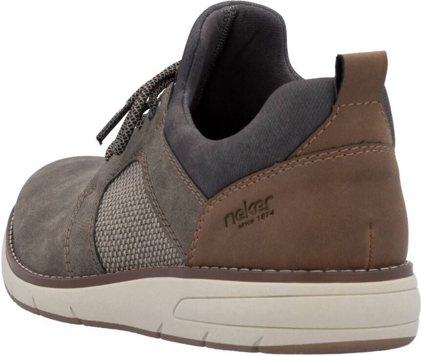 Rieker Slip-on sneakers Slippers vrijetijdsschoen lage schoen met modieuze zool