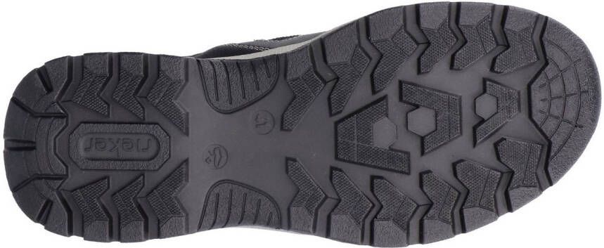 Rieker Slip-on sneakers trekking schoen outdoorschoen instapschoen met elastiek