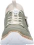 Rieker Slip-on sneakers Veterschoen lage schoen slipper met lichte zool - Thumbnail 6