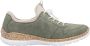 Rieker Slip-on sneakers Veterschoen lage schoen slipper met lichte zool - Thumbnail 7