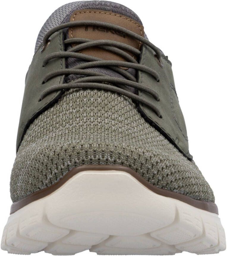 Rieker Slip-on sneakers vrijetijdsschoen lage schoen instapschoen gewatteerde hielafsluiting