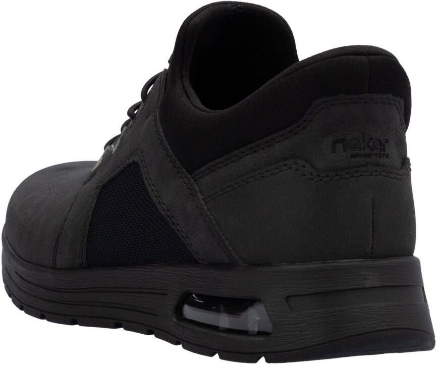 Rieker Slip-on sneakers vrijetijdsschoen lage schoen instapschoen met gewatteerde schacht