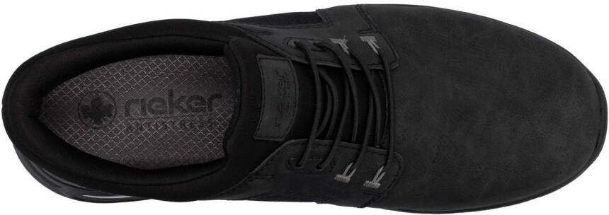 Rieker Slip-on sneakers vrijetijdsschoen lage schoen instapschoen met gewatteerde schacht