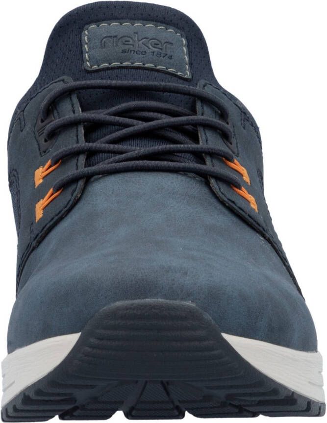 Rieker Slip-on sneakers vrijetijdsschoen lage schoen instapschoen met gewatteerde schacht