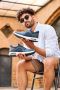 Rieker Slip-on sneakers vrijetijdsschoen lage schoen instapschoen met gewatteerde schacht - Thumbnail 6