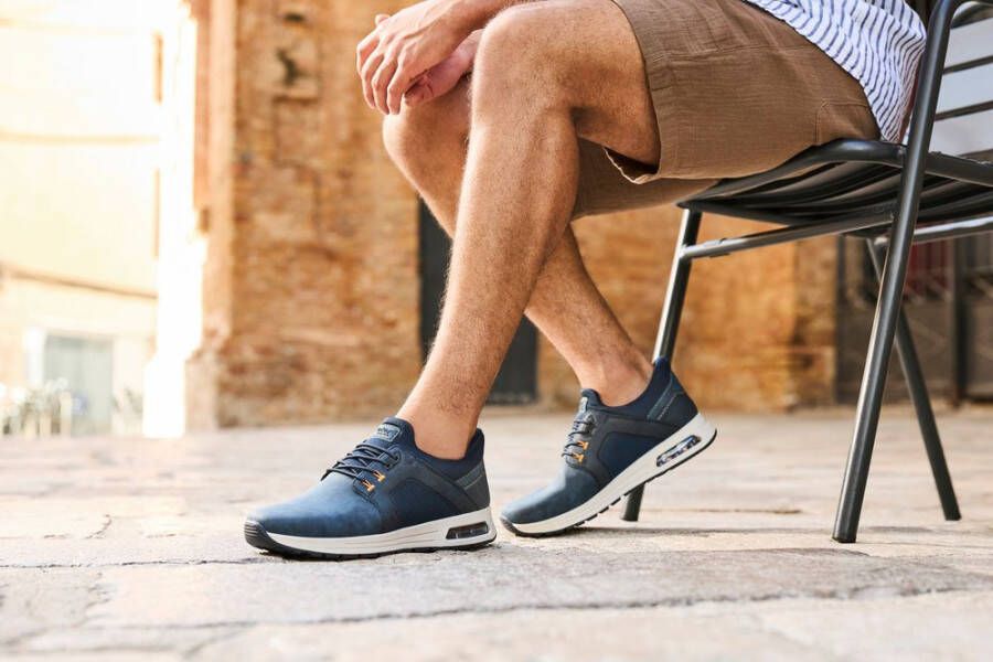 Rieker Slip-on sneakers vrijetijdsschoen lage schoen instapschoen met gewatteerde schacht