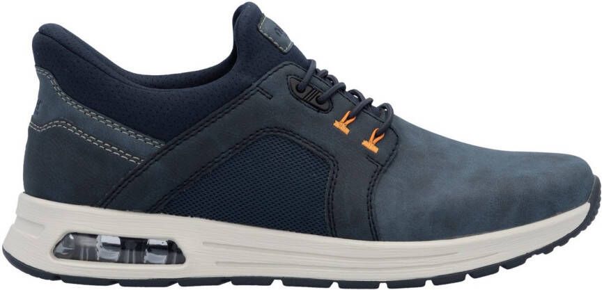 Rieker Slip-on sneakers vrijetijdsschoen lage schoen instapschoen met gewatteerde schacht