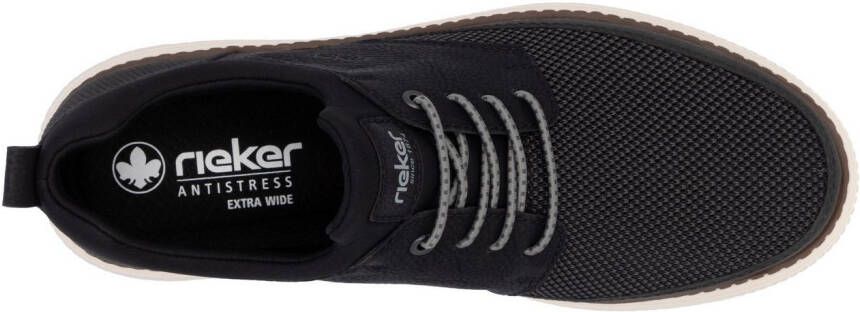 Rieker Slip-on sneakers vrijetijdsschoen lage schoen slipper met memocup-uitrusting