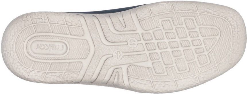Rieker Slip-on sneakers vrijetijdsschoen lage schoen sneaker met elastische band om in te stappen