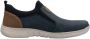Rieker Slip-on sneakers vrijetijdsschoen lage schoen sneaker met elastische band om in te stappen - Thumbnail 5