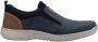 Rieker Slip-on sneakers vrijetijdsschoen lage schoen sneaker met elastische band om in te stappen - Thumbnail 6