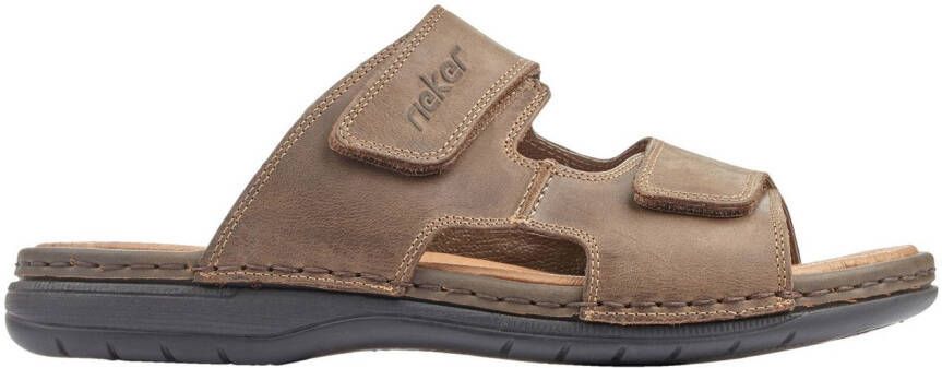 Rieker Slippers zomerschoen strandschoen huisschoen met zachte binnenzool