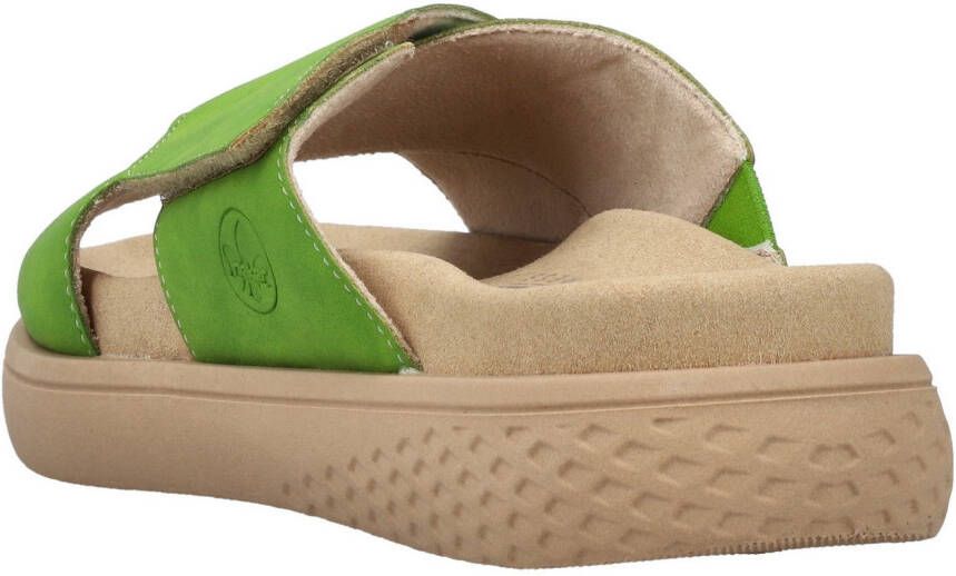 Rieker Slippers Zomerschoen strandschoen huisschoen slippers met comfortabel voetbed