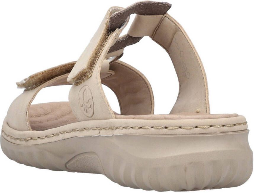 Rieker Slippers zomerschoen strandschoen met verstelbare klittenbandsluitingen