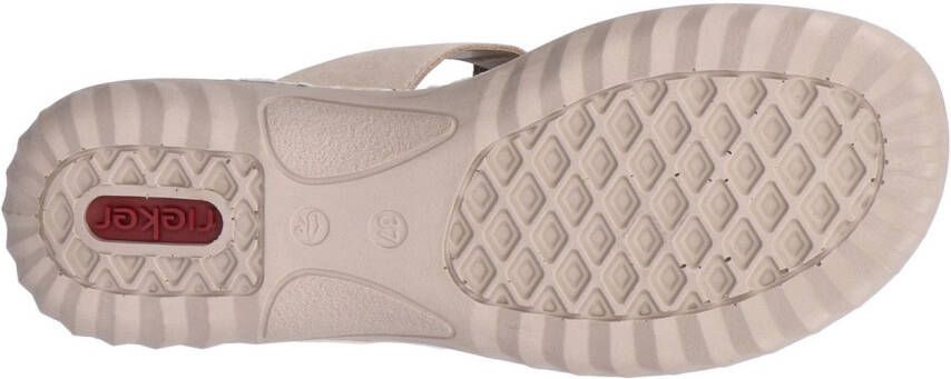 Rieker Slippers zomerschoen strandschoen met verstelbare klittenbandsluitingen