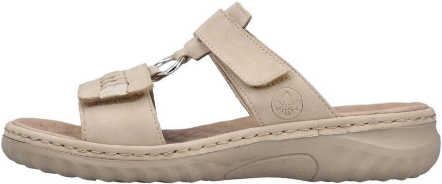 Rieker Slippers zomerschoen strandschoen met verstelbare klittenbandsluitingen