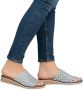Rieker Slippers Zomerschoen slippers huisschoen sleehak met perforatie - Thumbnail 2