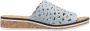 Rieker Slippers Zomerschoen slippers huisschoen sleehak met perforatie - Thumbnail 9