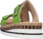 Rieker Slippers Zomerschoen strandschoen huisschoen met trendy sleehak - Thumbnail 13
