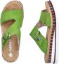 Rieker Slippers Zomerschoen strandschoen huisschoen met trendy sleehak - Thumbnail 10