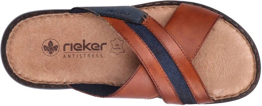 Rieker Slippers zomerschoen strandschoen huisschoen met zachte binnenzool