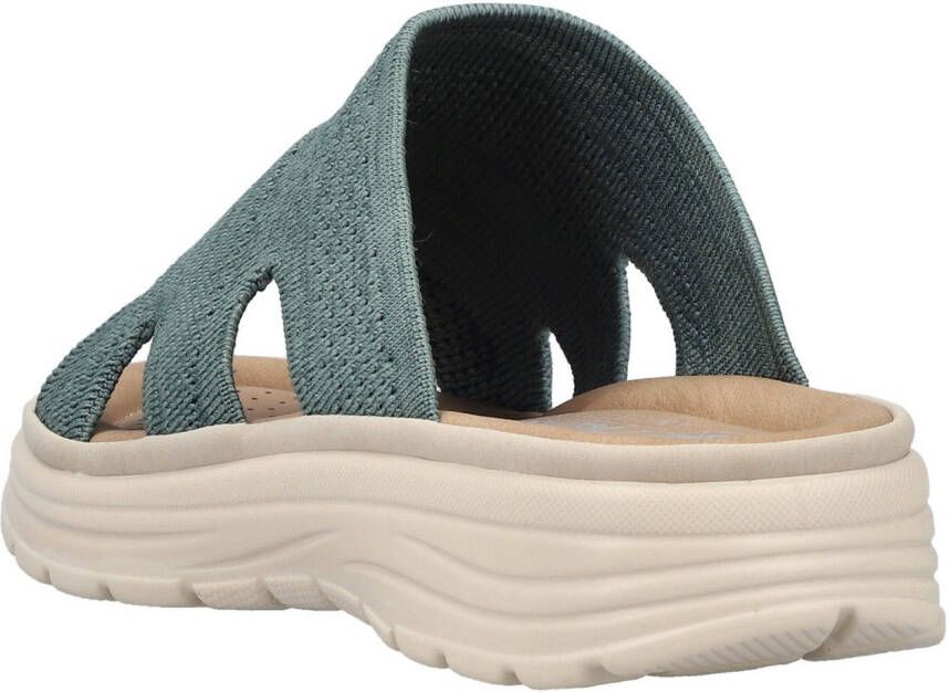 Rieker Slippers zomerschoen huisschoen slippers strandschoen met voetbed