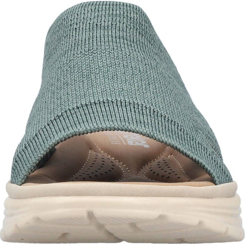 Rieker Slippers zomerschoen huisschoen slippers strandschoen met voetbed