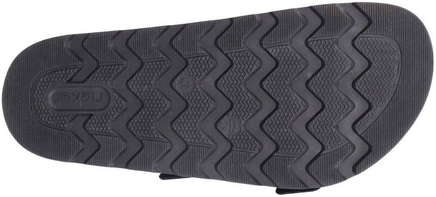 Rieker Slippers zomer schoen strand schoen huisschoen met comfortabel voetbed