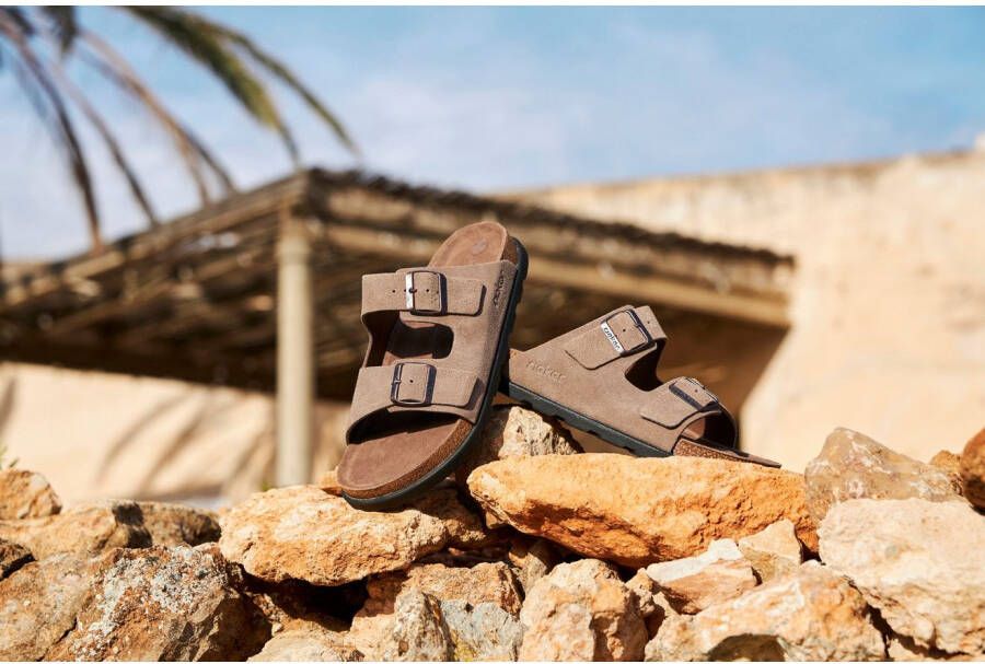 Rieker Slippers zomer schoen strand schoen huisschoen met comfortabel voetbed