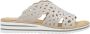 Rieker Slipper Beige Steentjes - Thumbnail 5