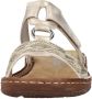 Rieker -Dames goud slippers & muiltjes - Thumbnail 10