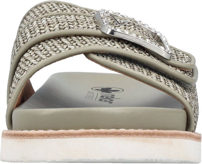 Rieker Slippers zomer schoen strand schoen met praktische klittenband