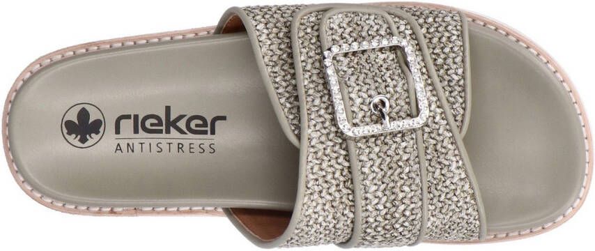 Rieker Slippers zomer schoen strand schoen met praktische klittenband