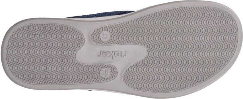 Rieker Slippers zomerschoen strand schoen slippers huisschoen met klittenband