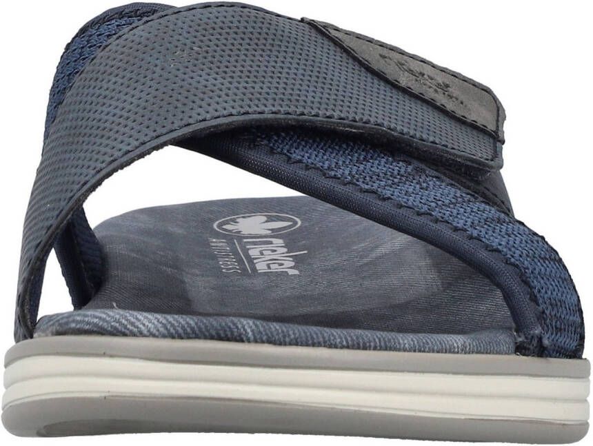 Rieker Slippers zomerschoen strand schoen slippers huisschoen met klittenband