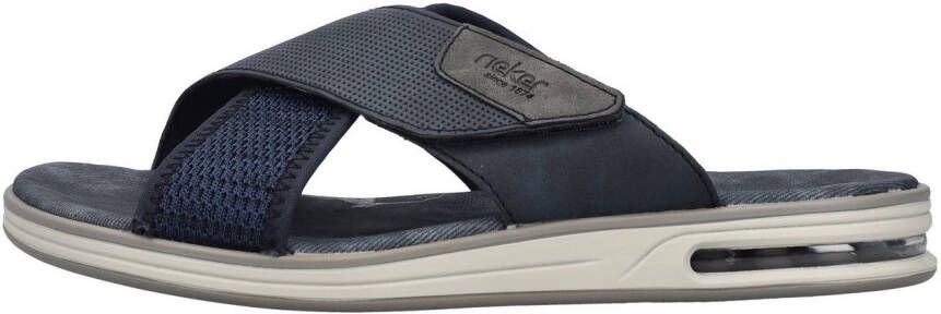 Rieker Slippers zomerschoen strand schoen slippers huisschoen met klittenband