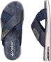 Rieker Slippers zomerschoen strand schoen slippers huisschoen met klittenband - Thumbnail 13
