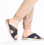 Rieker Slippers zomerschoen strand schoen slippers huisschoen met klittenband - Thumbnail 15