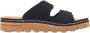 Rieker Zwarte damesslide sandalen - Thumbnail 8