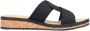 Rieker -dames-art V3669 00 zwart-slipper - Thumbnail 5