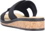 Rieker -dames-art V3669 00 zwart-slipper - Thumbnail 10