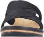 Rieker -dames-art V3669 00 zwart-slipper - Thumbnail 12