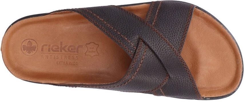 Rieker Slippers zomerschoen strandschoen huisschoen met voetbed