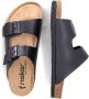 Rieker Slippers zomerschoen slippers pantoffel met twee klittenbandsluitingen - Thumbnail 9