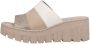 Rieker Slippers wedge heel summer shoe slippers with strong profile sole - Thumbnail 7
