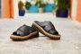 Rieker Slippers sleehak zomerschoen slippers met jute omlijsting - Thumbnail 10